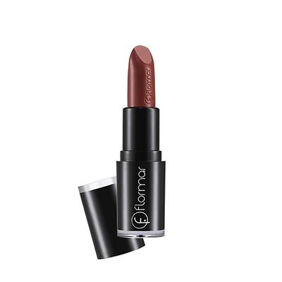 Flormar Long Wearing Lipstick L02 Dark Burgundy 3.9 gm - Lipsticks