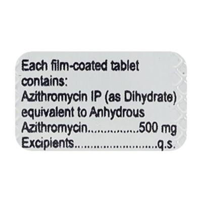 Zithium 500mg Tablet 5'S - Bacterial Infections-Mac