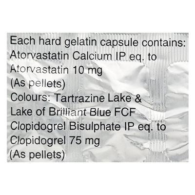 Clavilip 10mg Capsule 15'S - High Cholesterol-Dys