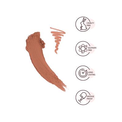 Star Struck By Sunny Leone Lip Kit (Lipstick+Liner) - Toffee 4.2gm+1.2gm 2's - Lipsticks