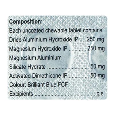 DIOVOL COOL BLUE CHEWABLE Tablet 20's - Ulcer/Reflux/Flatulence-Aaa