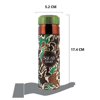 RiiFFS Squad Sport Body Spray for Men 200 ml - Men Perfumes (Edt/Edp)