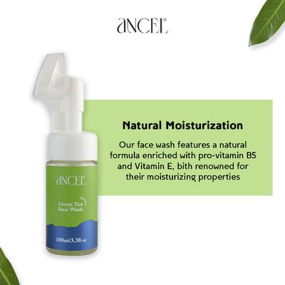 Ancel Green Tea Foaming Face Wash 100 ml - Face Washes