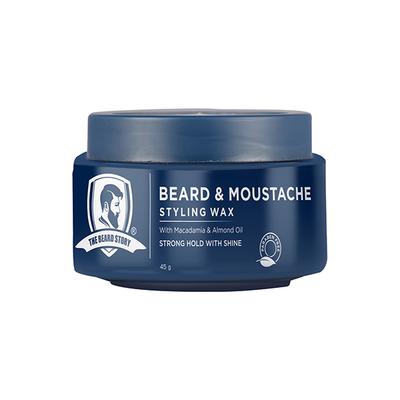 The Beard Story Beard & Moustache Styling Wax 45 gm - Beard Wax