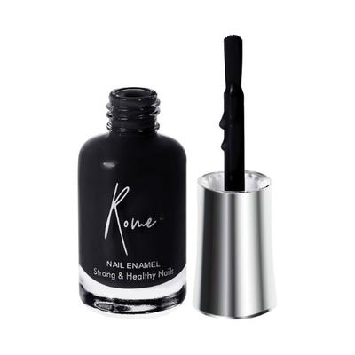 Rome Midnight Black Strong & Healthy Nail Enamel 8 ml - Nail Polish