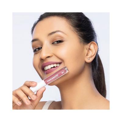 Mamaearth Naturally Matte Lip Serum Lipstick with Vitamin C & E For Upto 12 Hour Long Stay Pink Daffodil 3ml - Others
