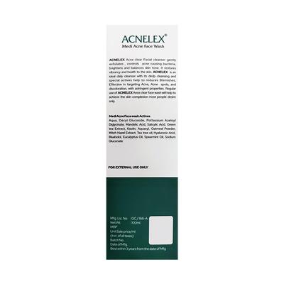 ACNELEX MEDI ACNE (CLEANSER + MASK) Face Wash 100ml - Acne-Acn