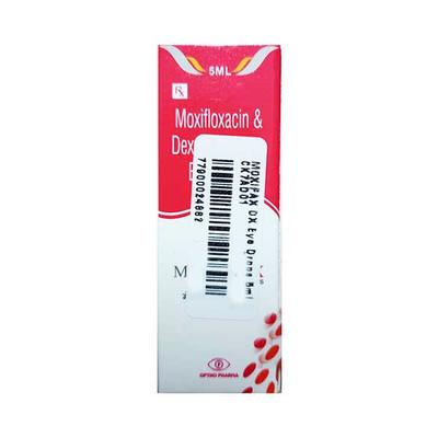 MOXIFAX DX Eye Drops 5ml - Eye Infections-Eaa