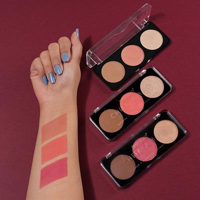 Swiss Beauty Blusher & Highligter Palette -02 8 gm - Blushes