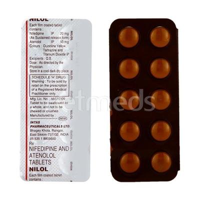 Nilol Tablet 10'S - Hypertension-Bet
