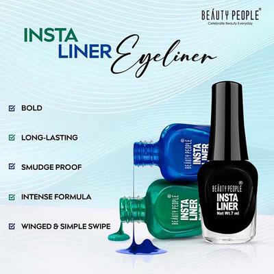 Beauty People Insta Eyeliner Black 7 ml - Eyeliners