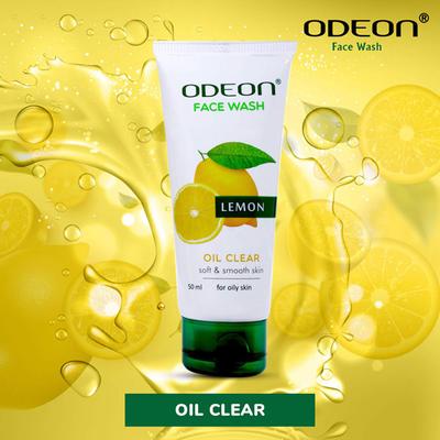 Odeon Face Wash Turmeric + Lemon + Papaya + Neem X 4Pcs 200 ml - Face Wash & Cleansers