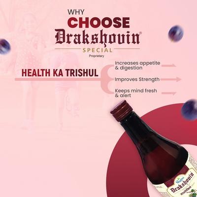 Shree Dhootapapeshwar Drakshasav Tonic 450 ml - Speciality Medicines