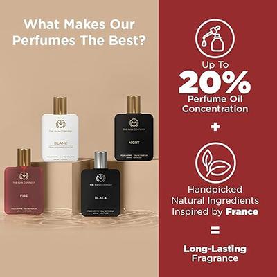 The Man Company Perfume Gift Set For Men 4 x 50ml- A Gentlemans Choice Premium Long-Lasting Perfume 1's - Men Perfumes (Edt/Edp)