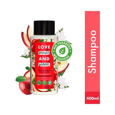 Love Beauty And Planet A Pple Cider Vinegar & Jasmine Sulfate Free Shine Shampoo 400 ml - Shampoos