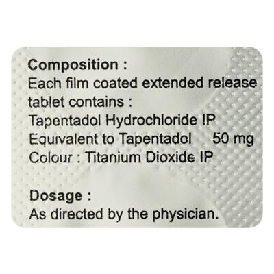 TAPENEX ER 50 Tablet 15's - Pain relief-Ana