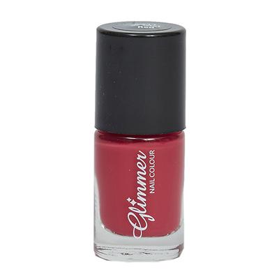 Glimmer Nail Polish Scarlet Red 5 ml - Nail Polish