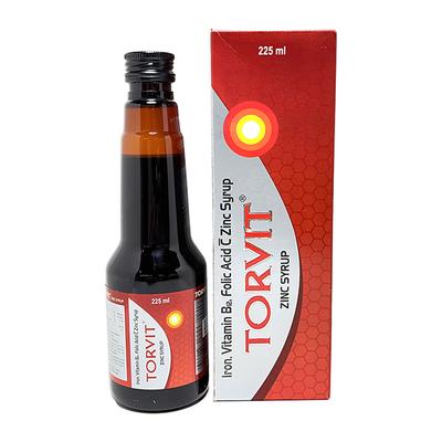 TORVIT ZINC Syrup 225ml - Supplements-Vam