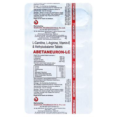 ABETANEURON LC Tablet 10's - Supplements-Vam