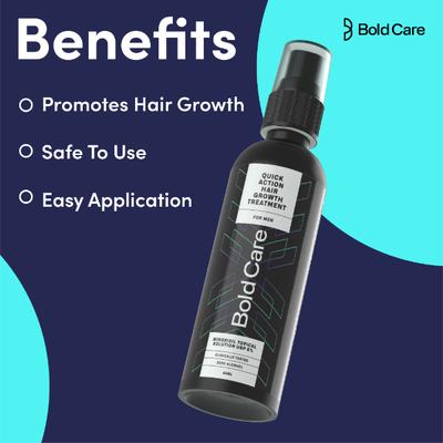 Bold Care Minioxidil Hair Growth Treatment Oil 60 ml - Hair Treatment