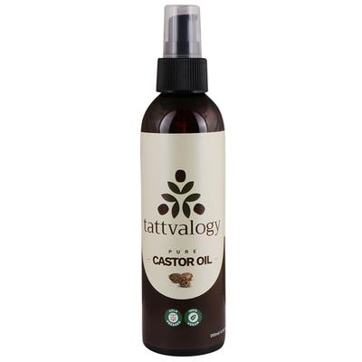 Tattvalogy Castor Oil for Skin & Hair Care- Cold Pressed 200 ml - Hair Oils