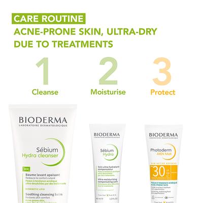 Bioderma Sebium Hydra Cleanser 200 ml - Face Wash & Cleansers