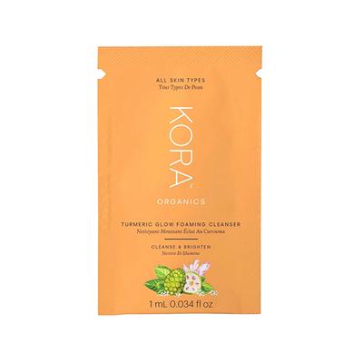 GWP Kora Organics Turmeric Glow Foaming Cleanser Cleanse & Brighten 1ml - Scrubs & Exfoliants
