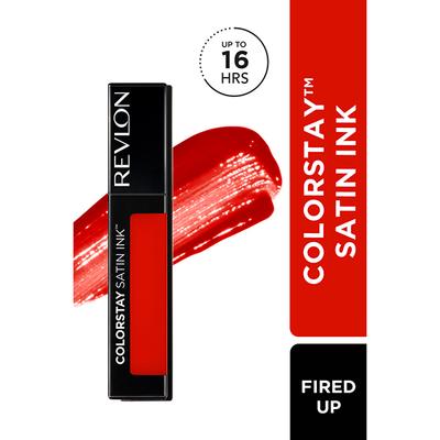 Revlon Colorstay Satin Ink Liquid Lip Color - Fired Up 5 ml - Lipsticks
