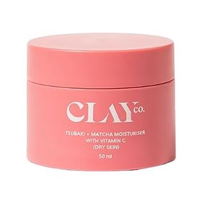 Clayco Tsubaki + Matcha Moisturiser With Vitamin C (Dry Skin) 50 ml - Face Moisturizers