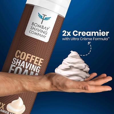 Bombay Shaving Company Coffee Shaving Foam With Coffee Extracts 2's - Shaving Foams