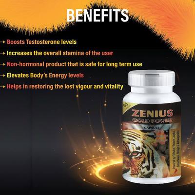 Zenius Gold Power Capsule 60's - Other Supplements