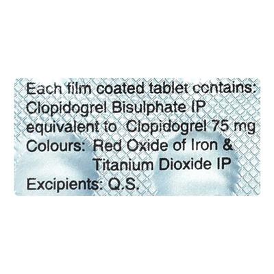 Preva 75mg Tablet 15'S - Blood Clot-Ant