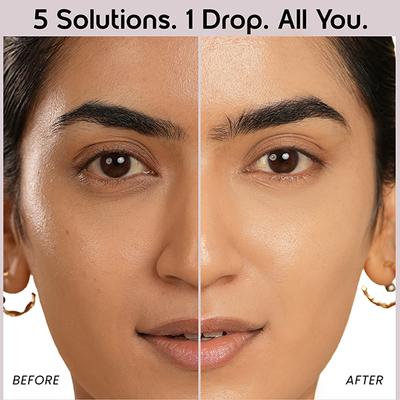 Insight Cosmetics Skin Tint 5In1 Multifunctional Serum Foundation - Filter Coffee 30 gm - Foundation