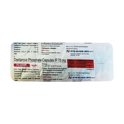 Fluvir 75mg Capsule 10'S - Viral infections-Ant
