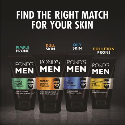 Pond's Men Oil Clear Facewash 50 gm - Face Moisturizers