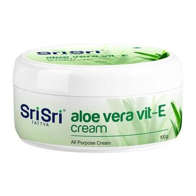 Sri Sri Tattva Aloe Vera Vit-E Cream 100 gm - Creams/Oils/Lotions