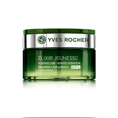 Yves Rocher Elixir Jeunesse Sleeping Care Repair ++ Anti Pollution All Skin Types Night 50 ml - Night Cream