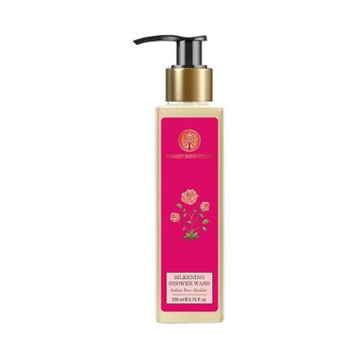Forest Essentials Silkening Shower Wash Indian Rose Absolute 200 ml - Shower Gels & Body Wash
