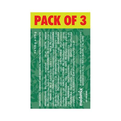 Medimix Ayurvedic Classic 18 Herbs Soap 125gm each 3's - Soaps