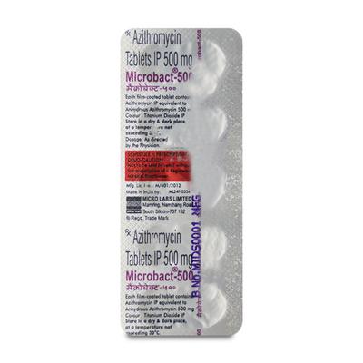 MICROBACT 500 Tablet 5's - Bacterial Infections-Mac
