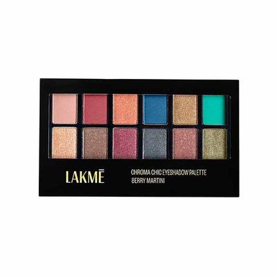 Lakme Absolute Spotlight Eye Shadow Palette Berry Martini 12 gm - Eyeliners