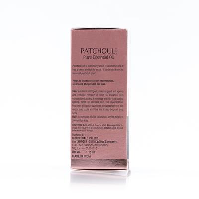 Oshea Herbals Patchouli Pure Essential Oil 15 ml - Essential Oils