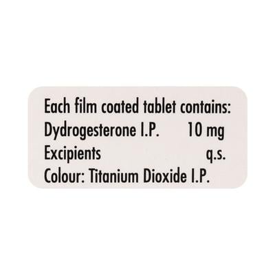 Duphaston 10mg Tablet 10'S - Hormonal Therapy-Oes