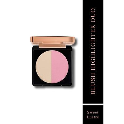 Myglamm Manish Malhotra Beauty By MyGlamm Blush Highlighter Duo-Sweet Lustre 9 gm - Highlighters & Illuminators