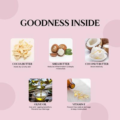 Saniolla Rose Body Butter 100 gm - Body Butter