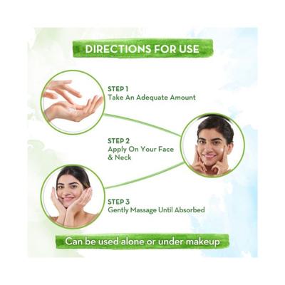 Mamaearth Green Tea Oil Free Face Moisturizer with Green Tea & Collagen for Open Pores 80 gm - Face Moisturizers