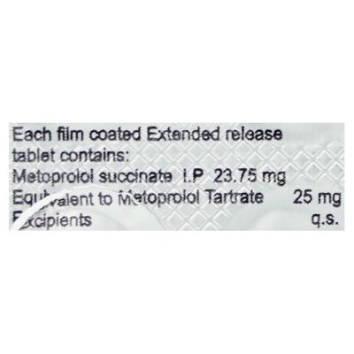 METOSAVE XL 25mg Tablet 10's - Hypertension-Bet
