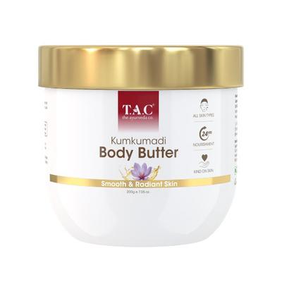TAC The Ayurveda Co. Body Butter - Kumkumadi 200 gm - Body Butter