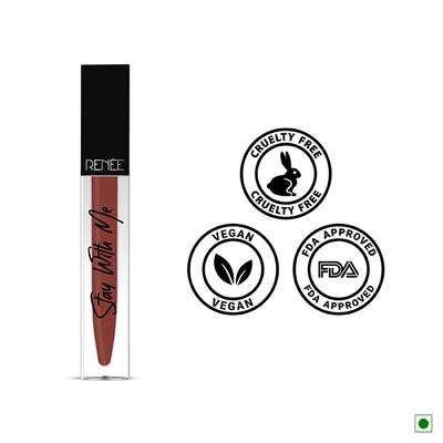 Renee Stay With Me Matte Lip Color Play Of Clay 5 ml - Liquid Lipsticks