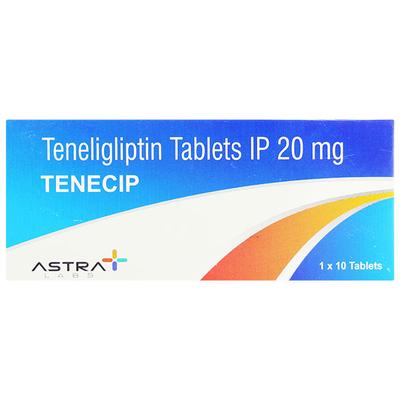 TENECIP 20 Tablet 10's - Diabetes-Ant